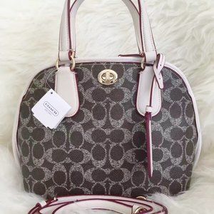 NEW Coach Signature Mini Prince Street Satchel